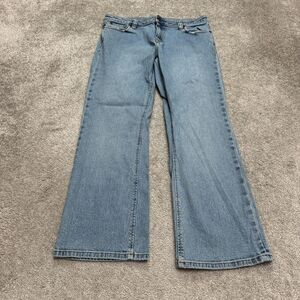 Gap Bootcut Denim Jeans Womens 16R Blue Medium Wash Mid Rise Y2K Casual 34x29